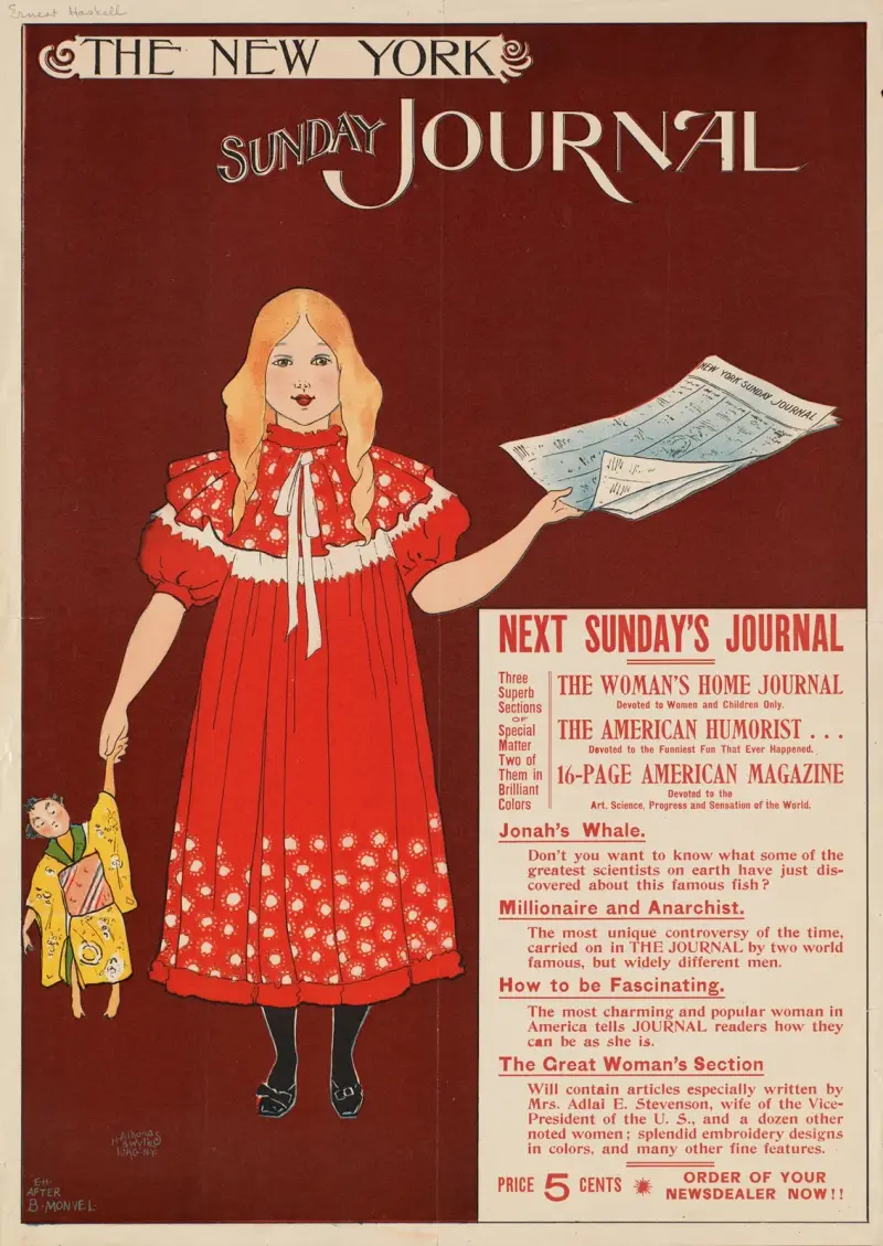 The New York Sunday journal av Ernest Haskell