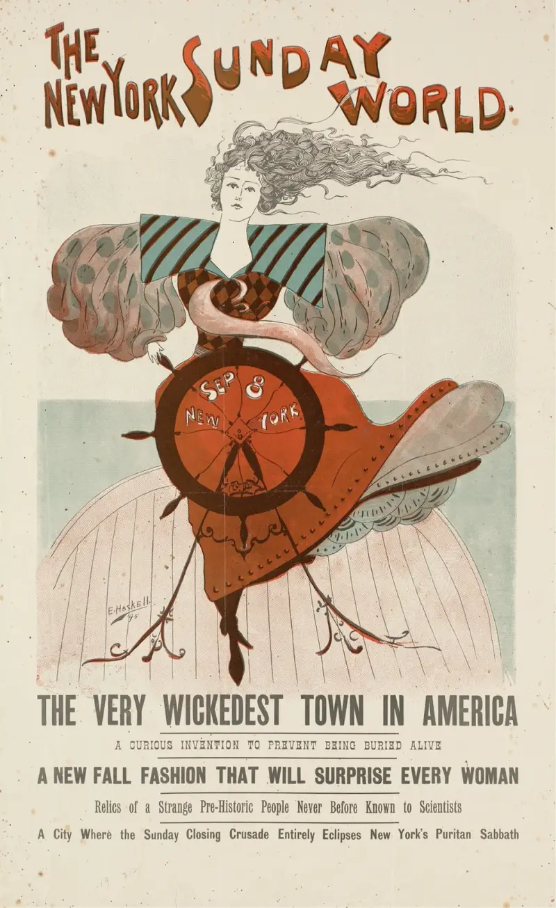 The New York Sunday world av Ernest Haskell
