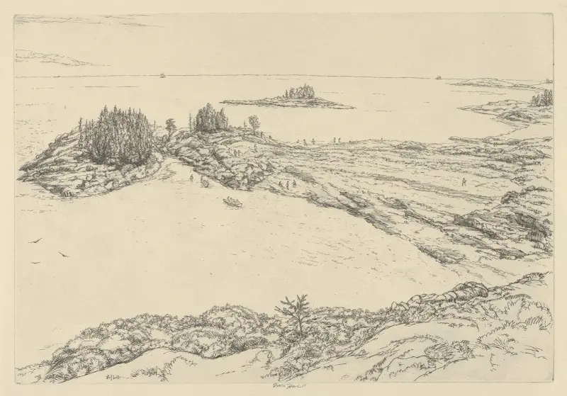 Picknicken av Ernest Haskell