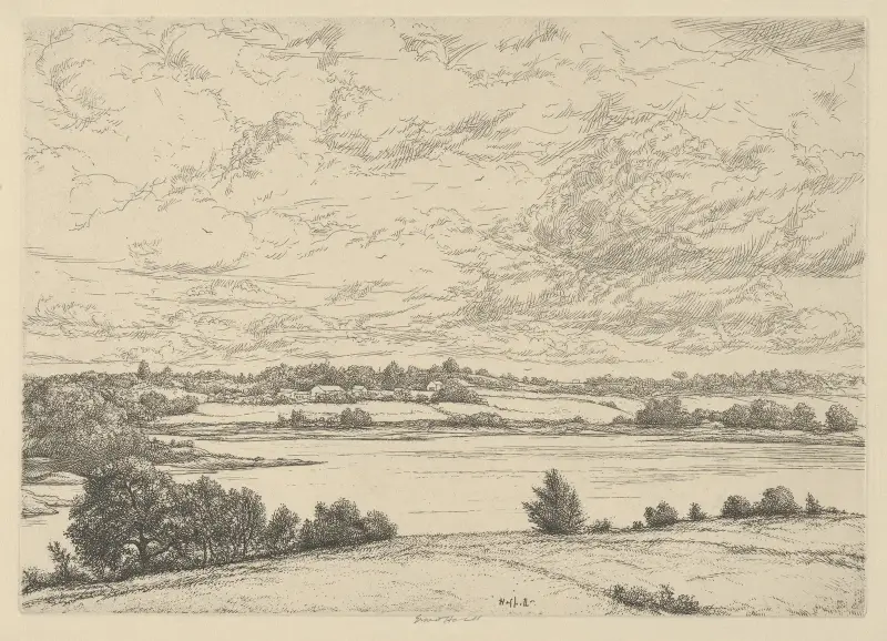 Snögården av Ernest Haskell
