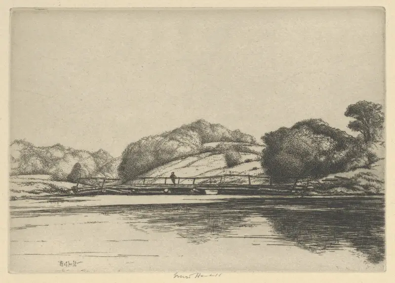 Tide Bridge av Ernest Haskell