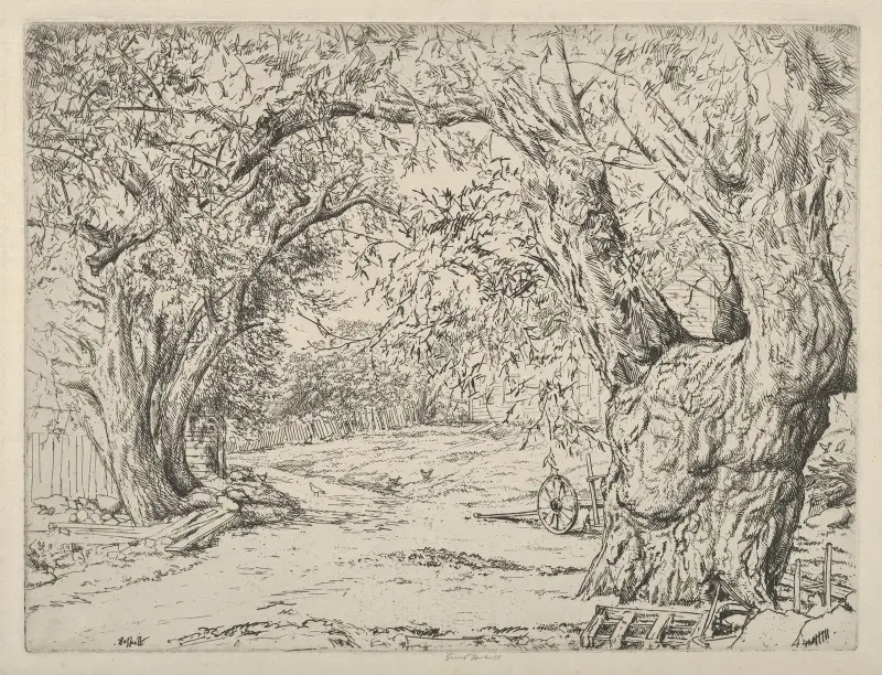 Winnegance Willows av Ernest Haskell
