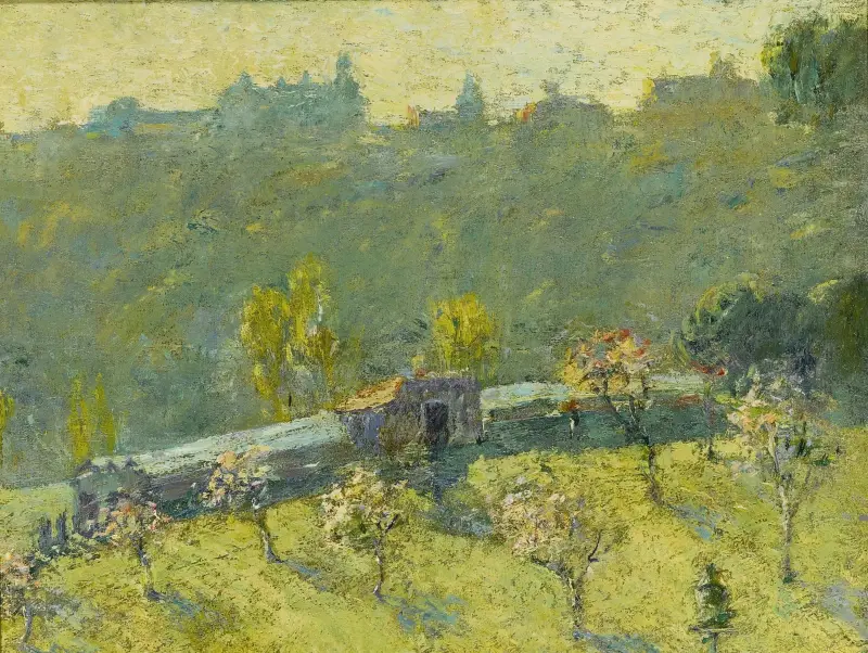 Vår av Ernest Lawson