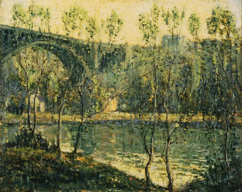Frühlingsmorgen von Ernest Lawson