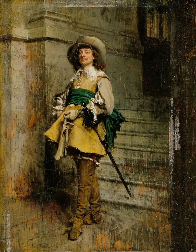 En kavaljer; Ludvig XIII:s tid av Ernest Meissonier