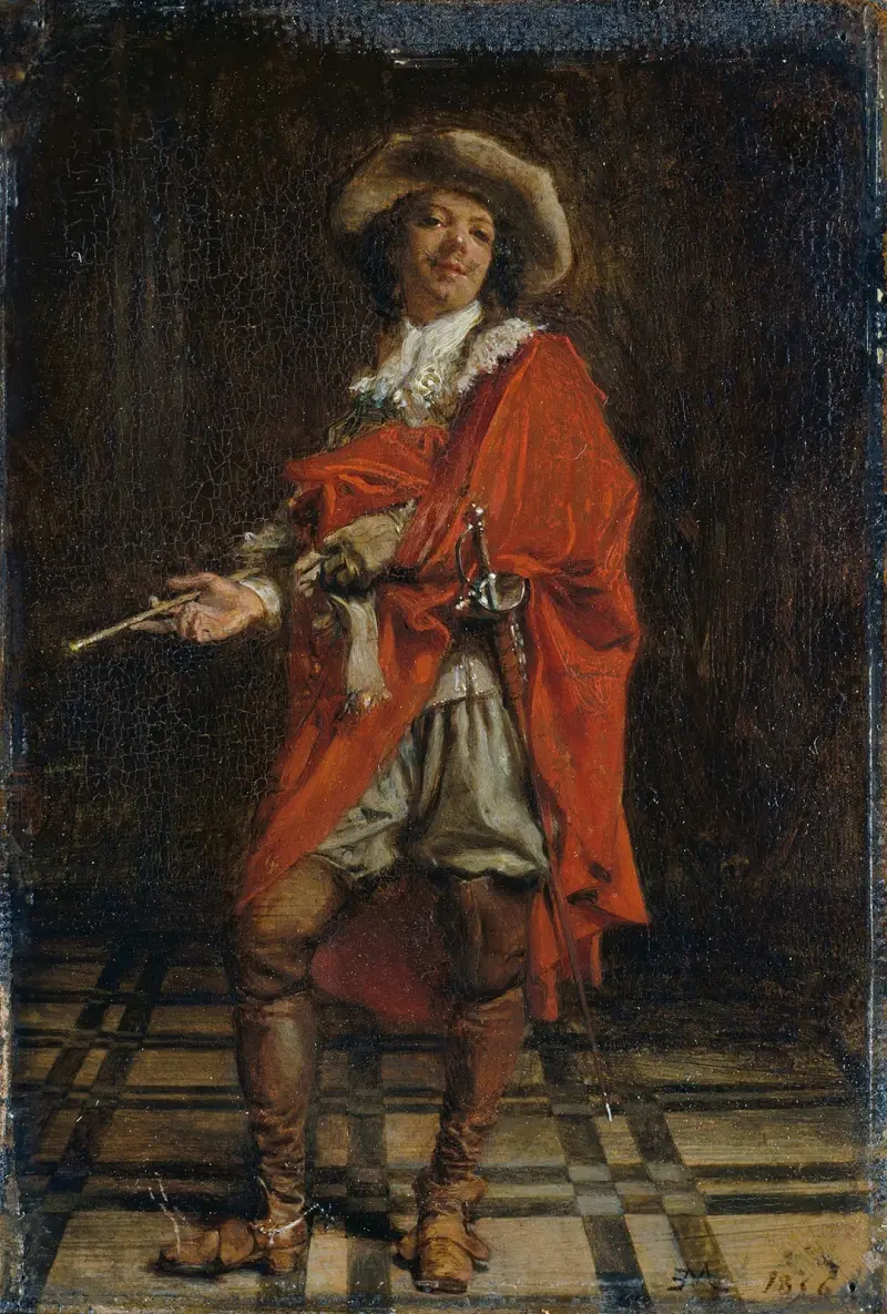 En kavaljer; Ludvig XIV:s tid av Ernest Meissonier