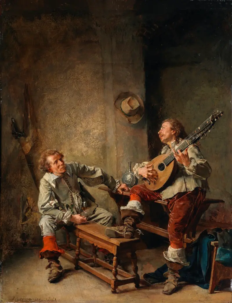 A Song, Ernest Meissonier