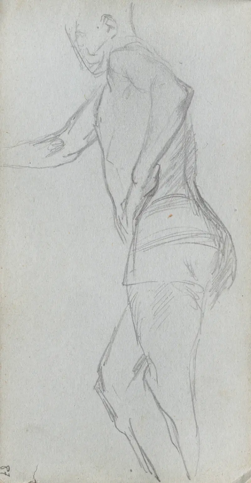 Figurstudie 2 von Ernest Meissonier