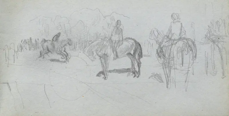 Figurstudie 3 von Ernest Meissonier