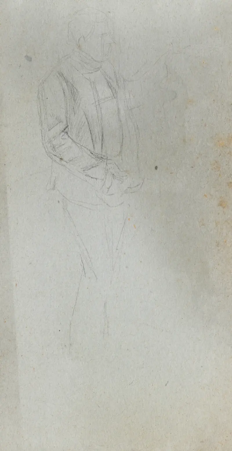 Figure Study, Ernest Meissonier