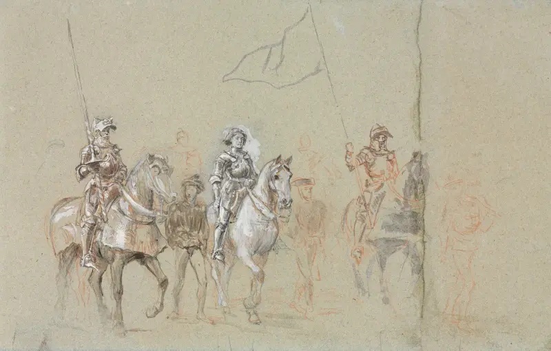 Joan of Arc av Ernest Meissonier