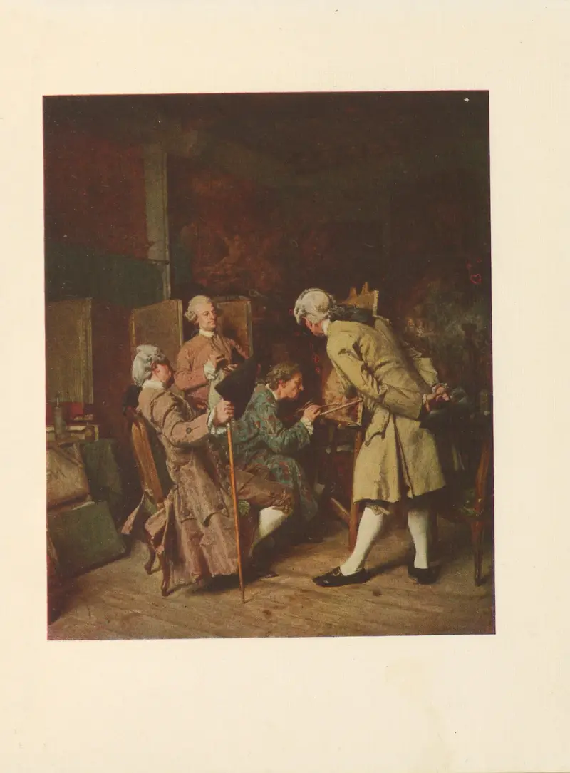 Konstkännarna av Ernest Meissonier