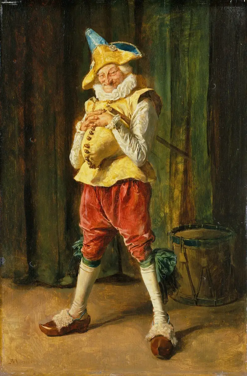 Polichinelle av Ernest Meissonier