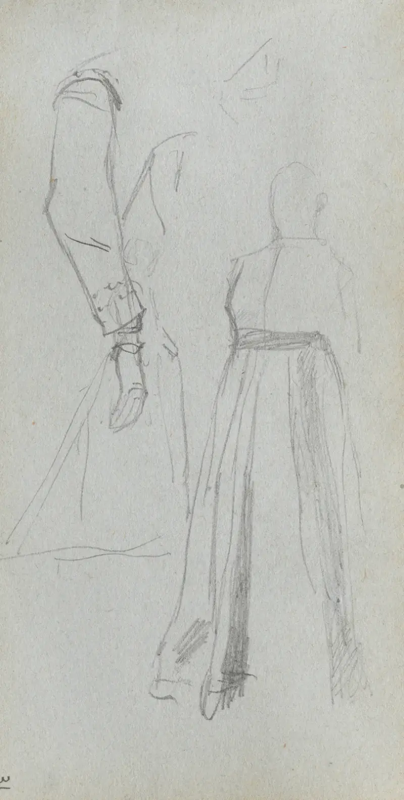 Study of Figures 2 av Ernest Meissonier