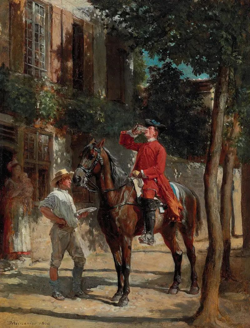 Stigbygelbägaren, Ernest Meissonier