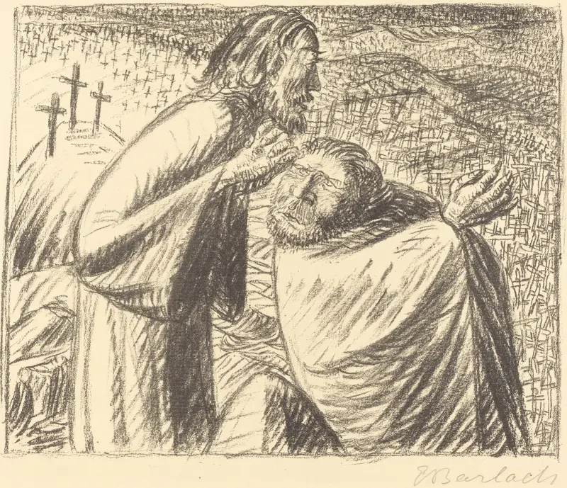 Anno Domini MCMXVI Post Christum Natum av Ernst Barlach