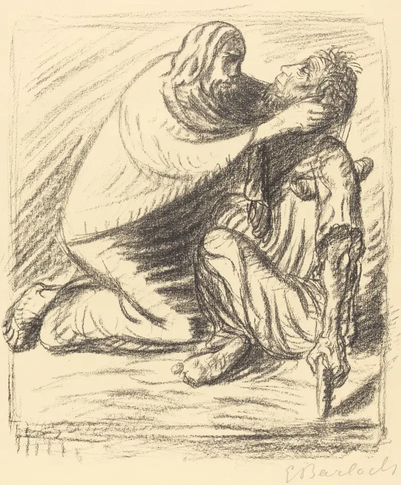 Błogosławieni miłosierni, Ernst Barlach
