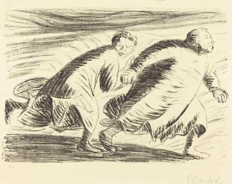 Uprchlíci, Ernst Barlach