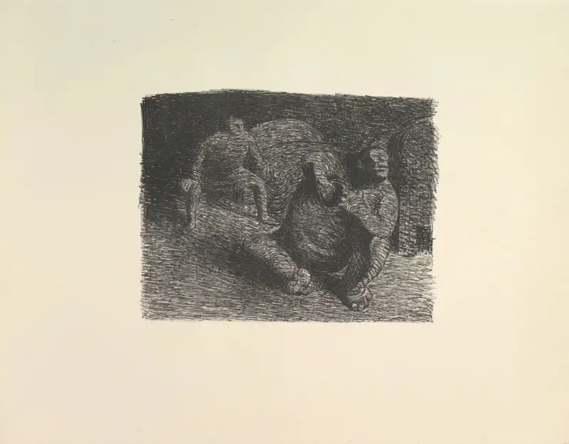 Podezřelý skřítek (Verzweifelter Alb), Ernst Barlach