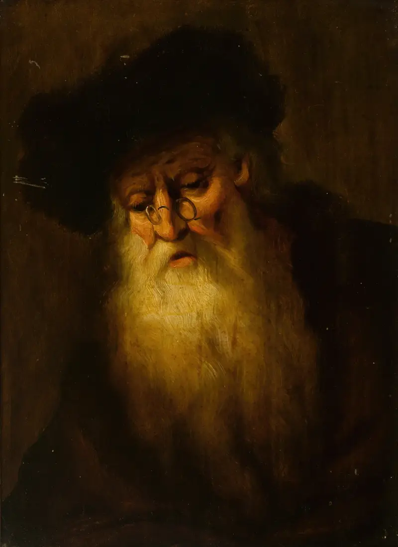Byst av en gammal man av Christian Wilhelm Ernst Dietrich