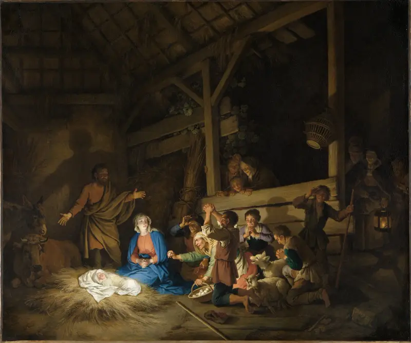 Pokłon pasterzy, Christian Wilhelm Ernst Dietrich