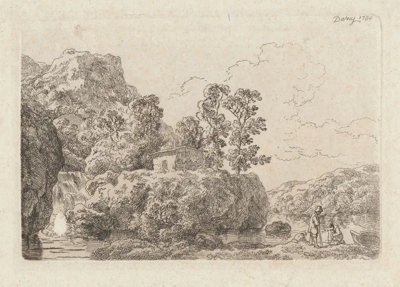 Horská krajina, Christian Wilhelm Ernst Dietrich