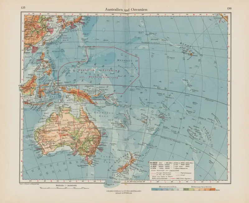 Australien och Oceanien av Ernst Friedrich