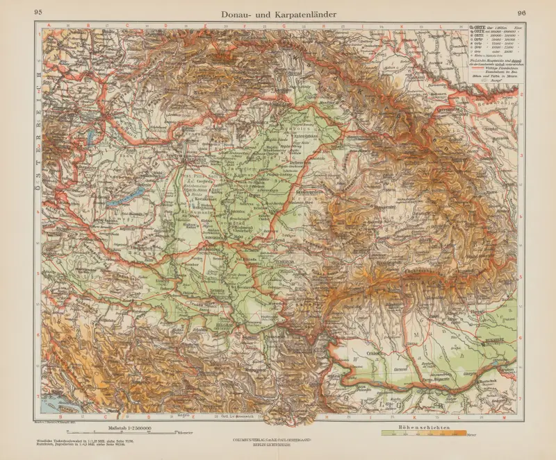 Donau und Karpatenlander av Ernst Friedrich