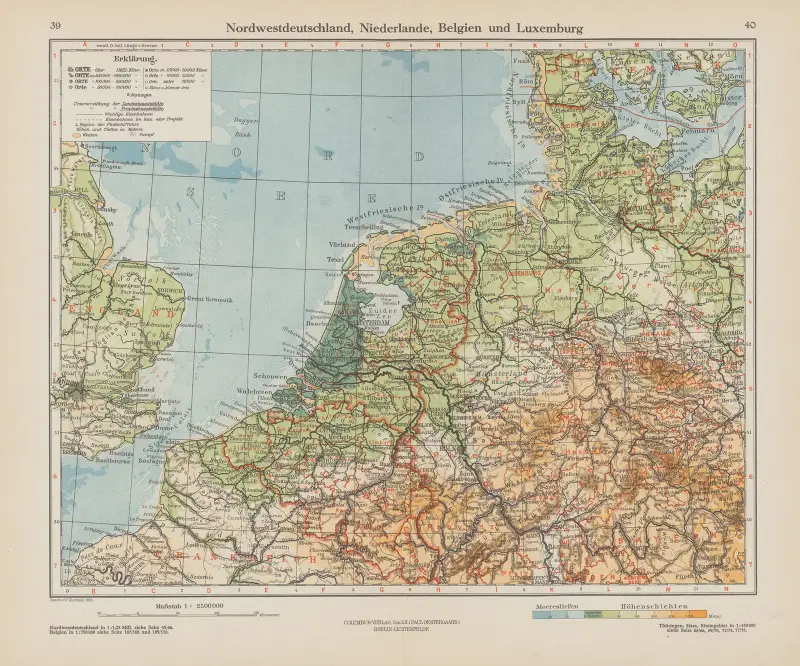Nordwestdeutschland, Niederlande, Belgien und Luxemburg av Ernst Friedrich