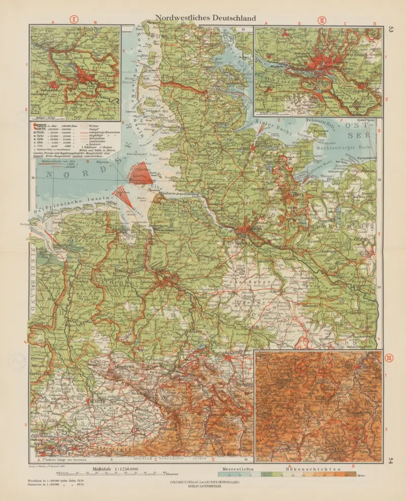 Nordwestliches Deutschland av Ernst Friedrich