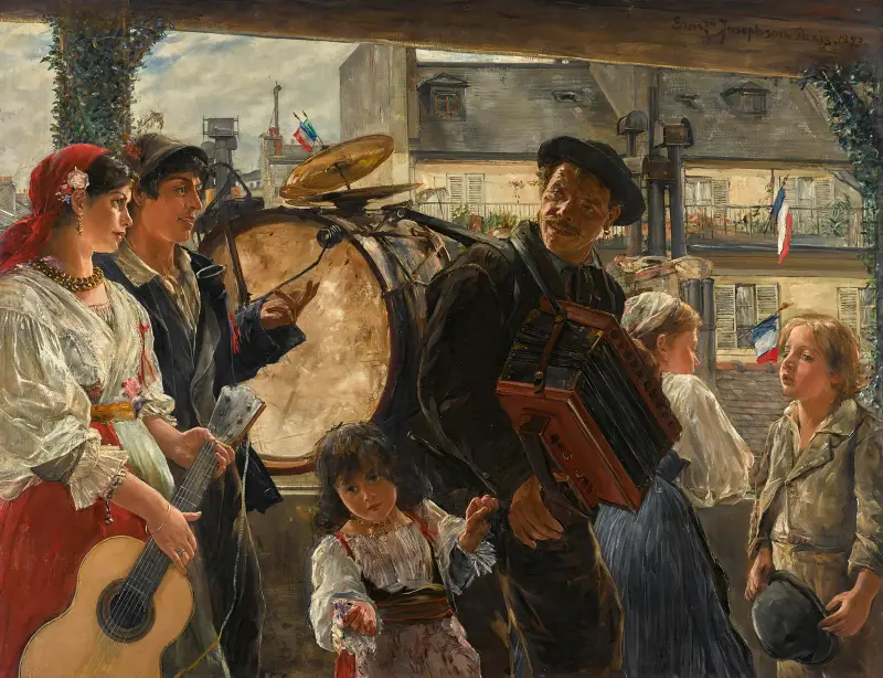 14. července, Ernst Josephson