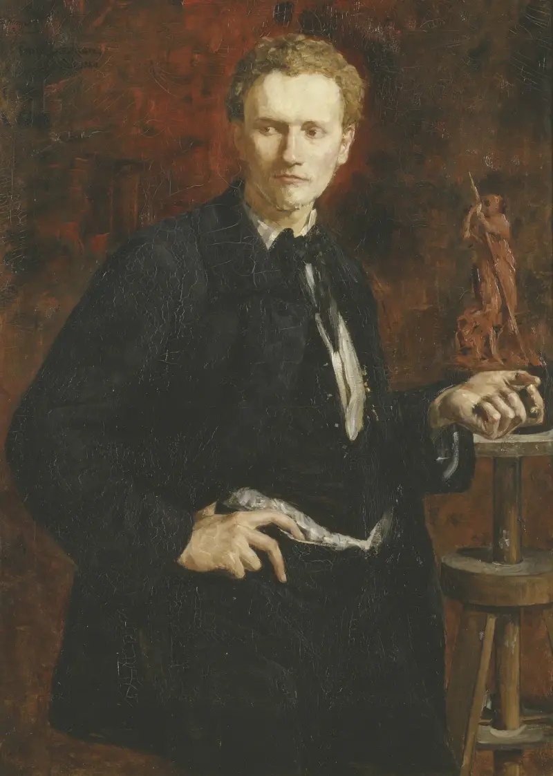 Allan Österlind, konstnären av Ernst Josephson