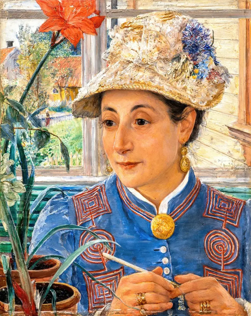 Jeanette Rubenson von Ernst Josephson
