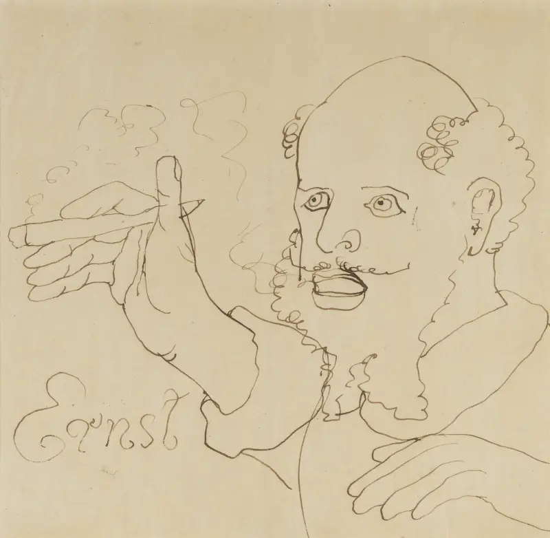 Selbstporträt von Ernst Josephson