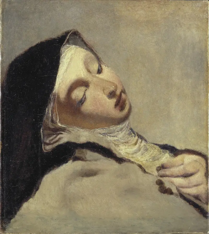 S:t Teresa i extas (efter Giovanni Battista Piazzetta) av Ernst Josephson