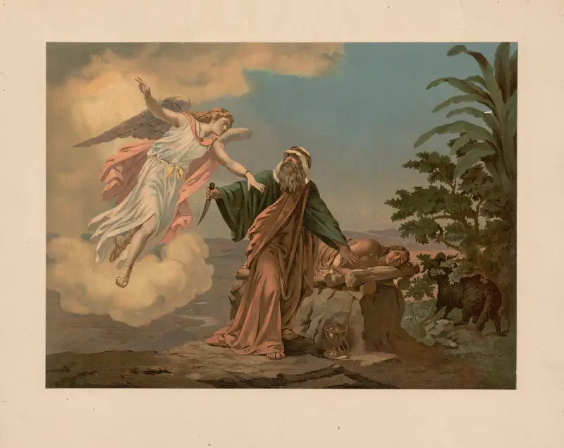 Abraham a Izák, Ernst Pessler