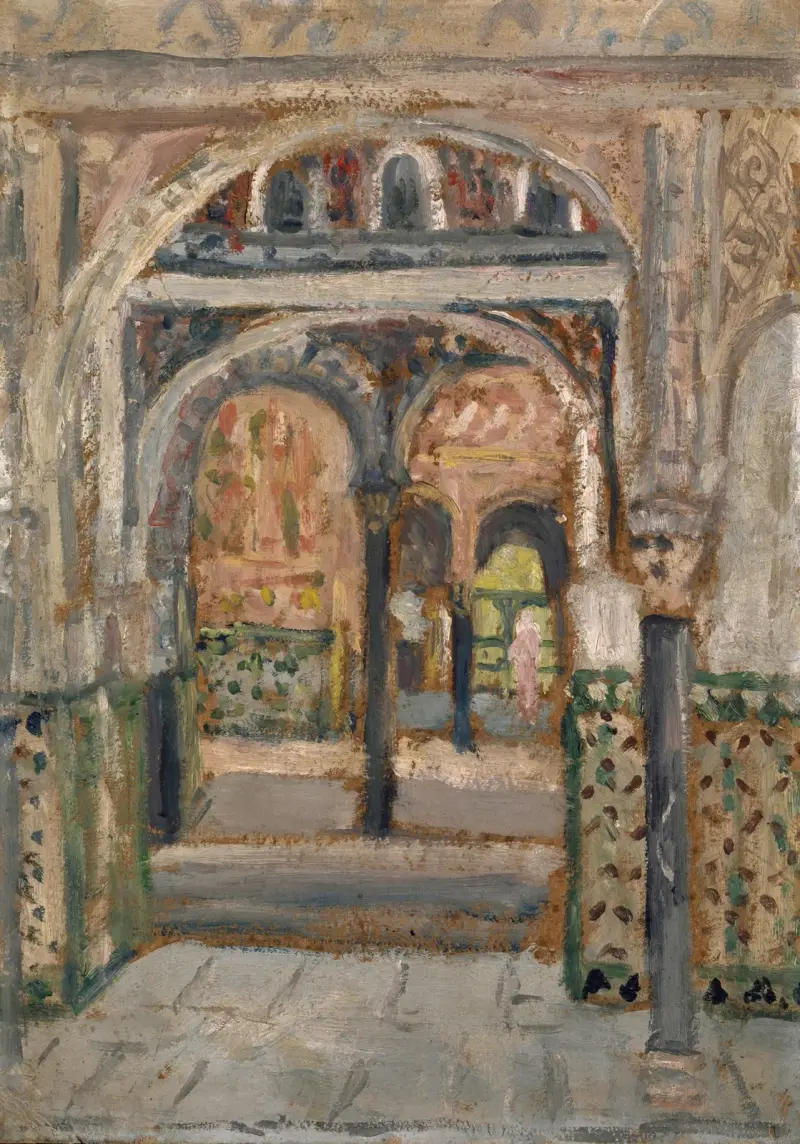 Orientalisk hall av Ernst Schiess
