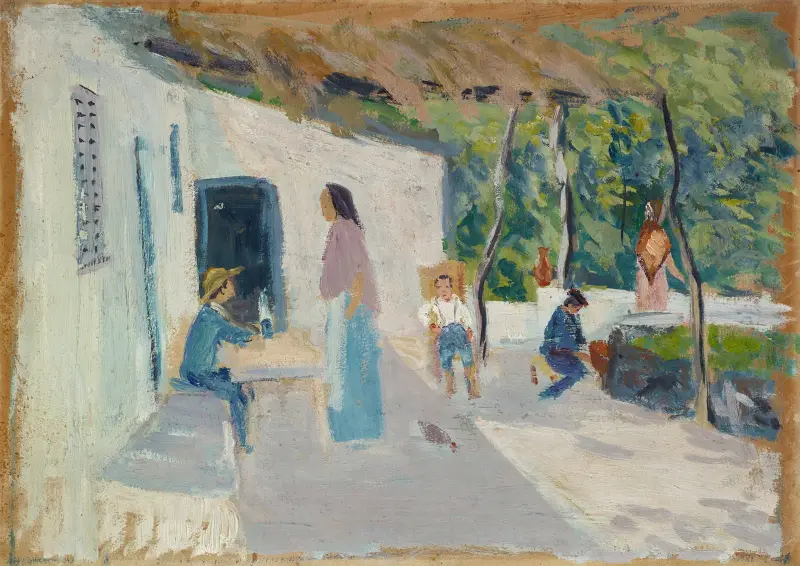 Spanish Pergola av Ernst Schiess