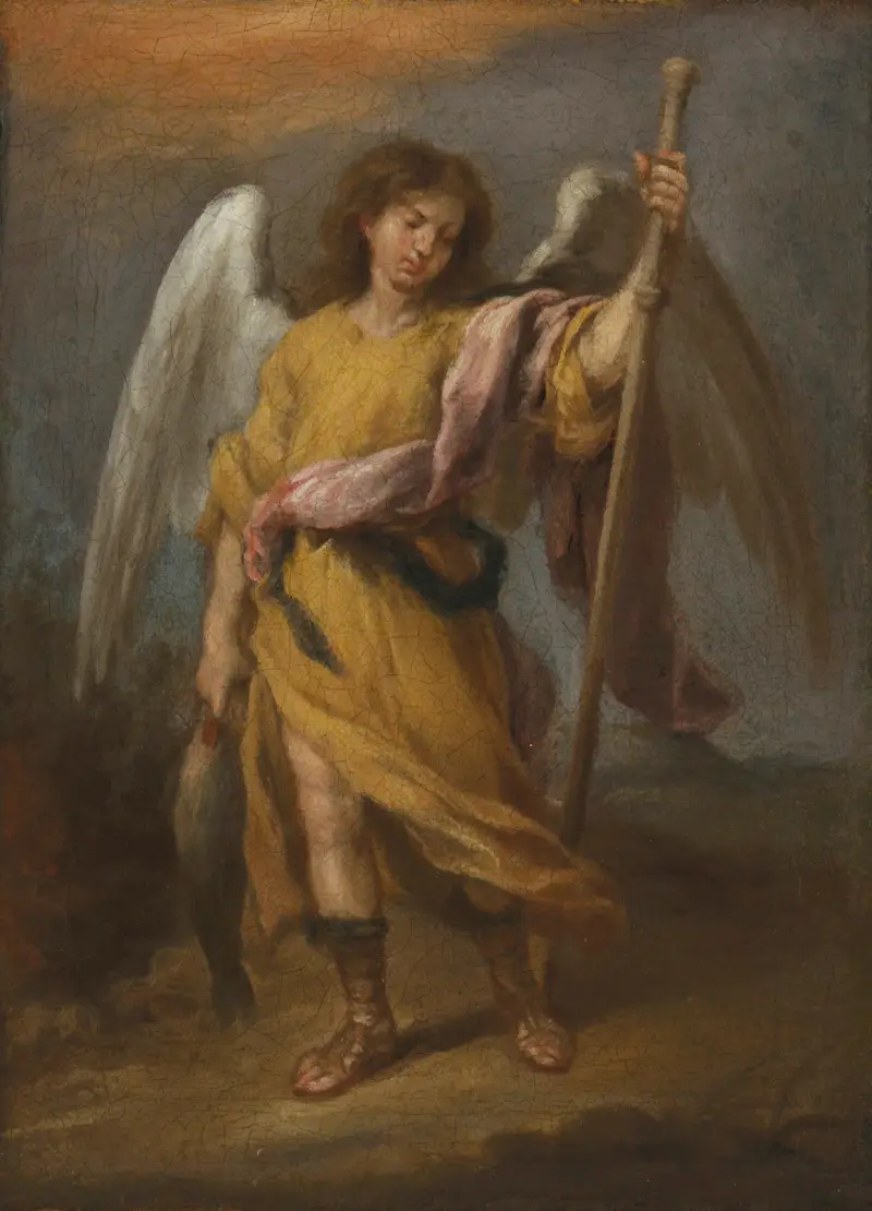 Erzengel Raphael von Bartolomé Estebán Murillo