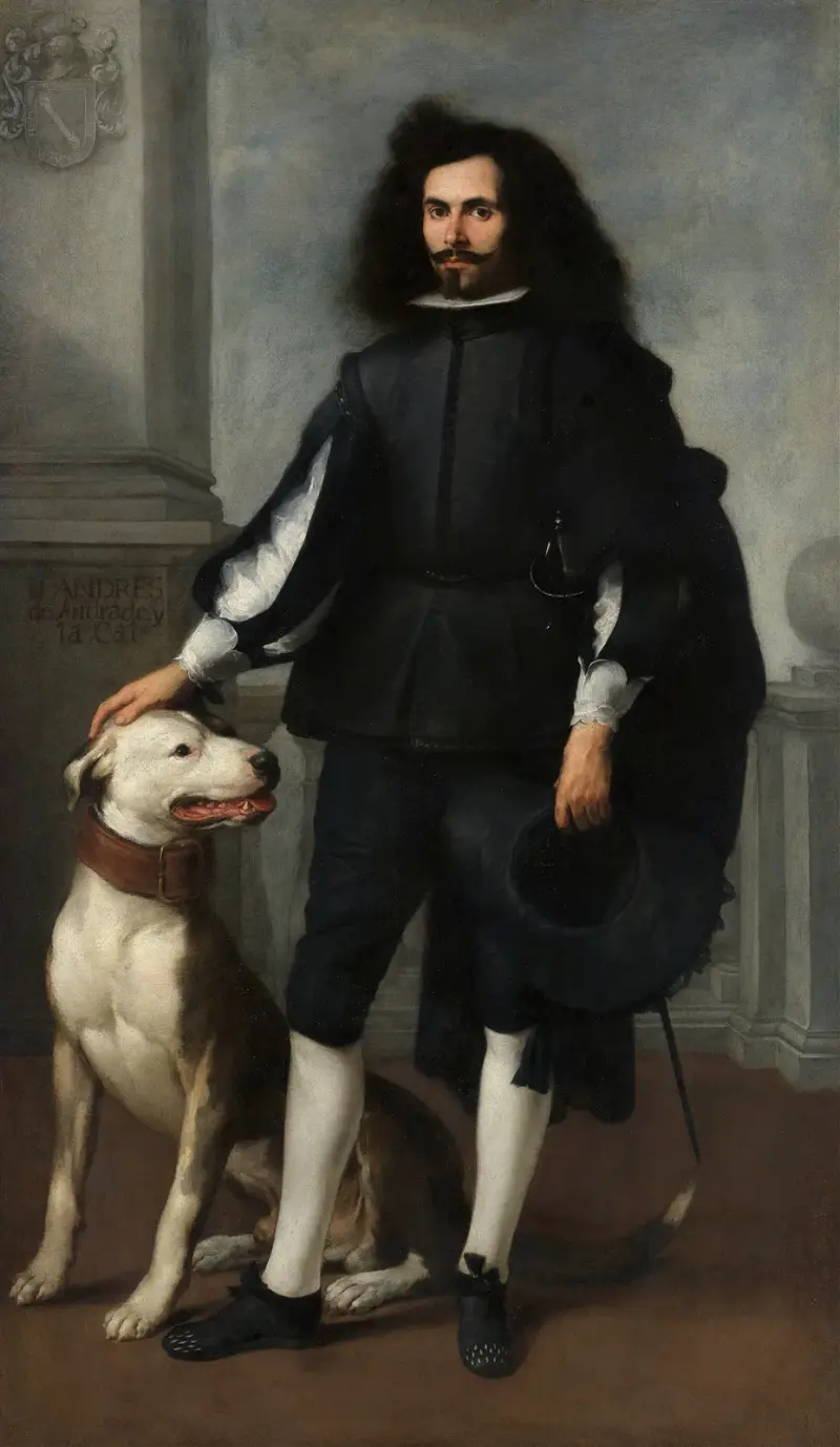 Don Andrés de Andrade y la Cal av Bartolomé Estebán Murillo