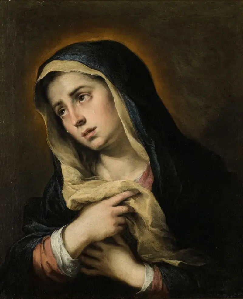 Mater Dolorosa av Bartolomé Estebán Murillo