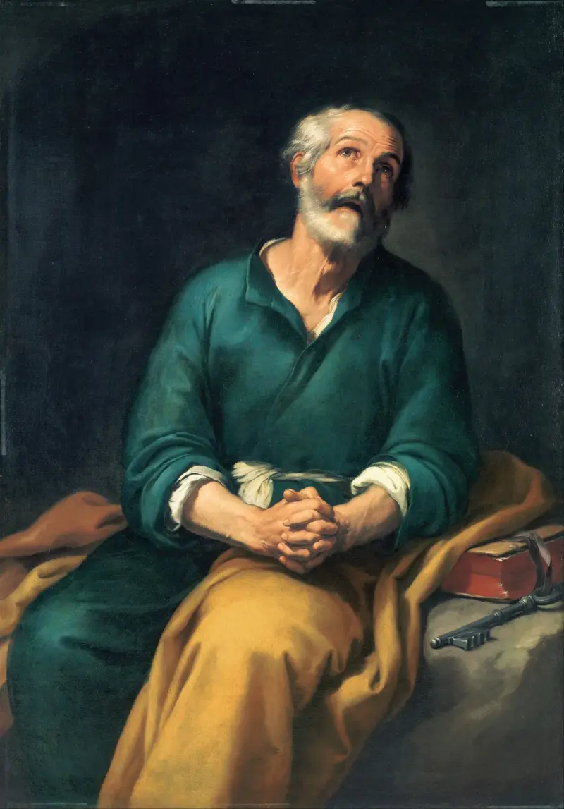 Svatý Petr v slzách, Bartolomé Estebán Murillo