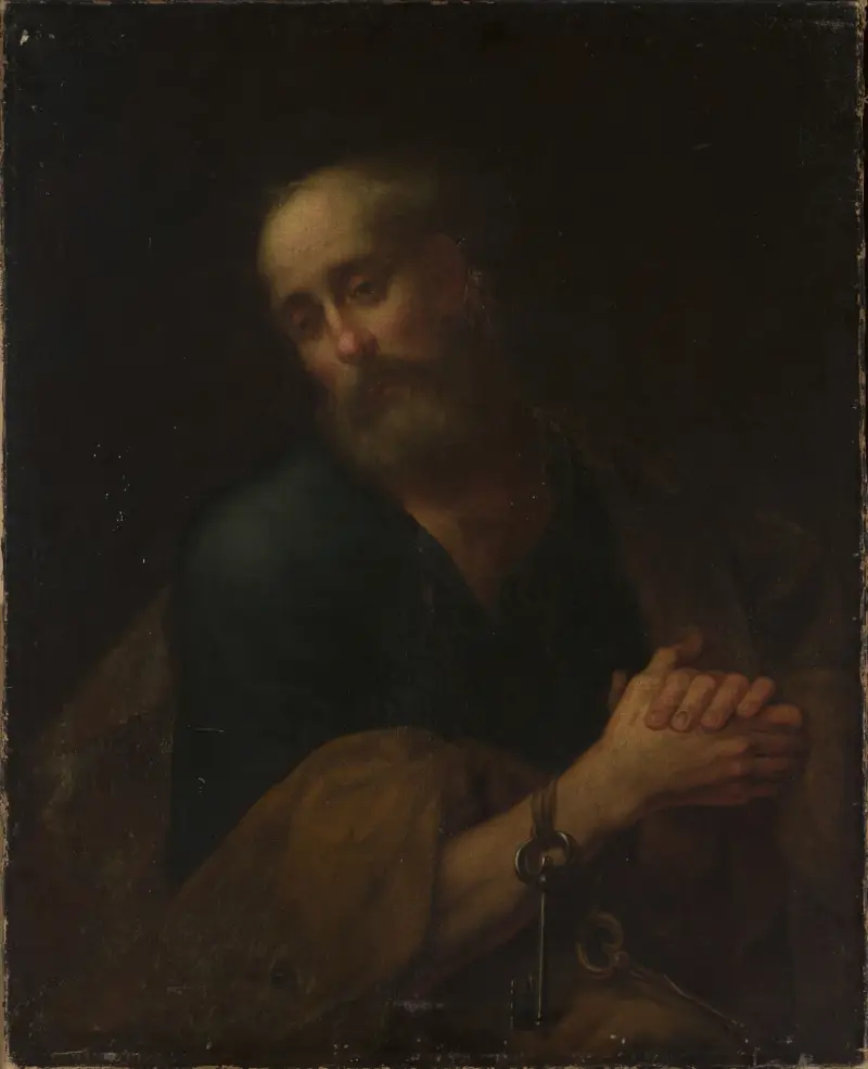 Der heilige Petrus von Bartolomé Estebán Murillo
