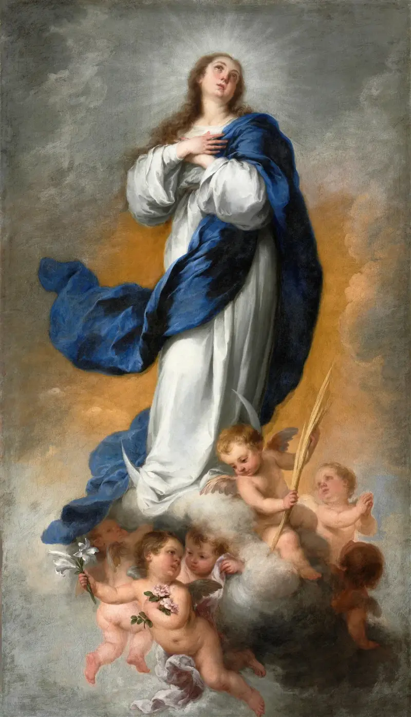 Neposkvrněné početí, 1680, Bartolomé Estebán Murillo
