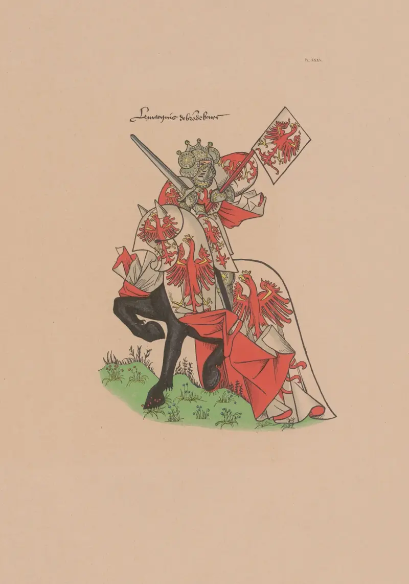 Altes Wappenbuch des Goldenen Vlieses und Europas im 15. Jahrhundert Taf. 031 von Berger-Levrault et Cie