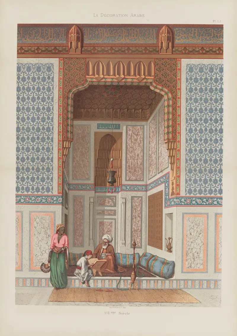 La Décoration arabe Pl.01 av Marpon et Flammarion
