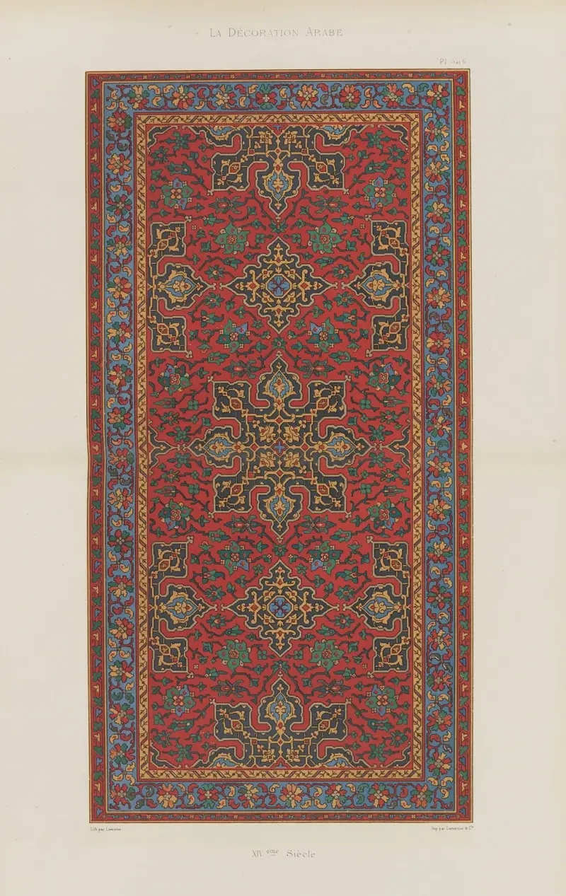 La Décoration arabe Pl.04 av Marpon et Flammarion