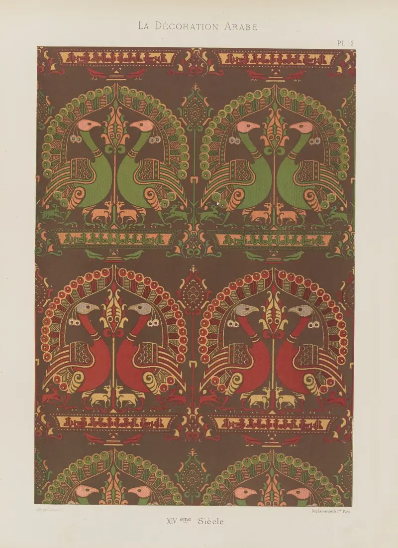 La Décoration arabe Pl.08 av Marpon et Flammarion