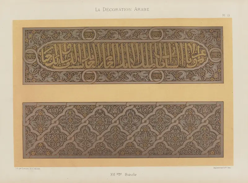 La Décoration arabe Pl.09 av Marpon et Flammarion