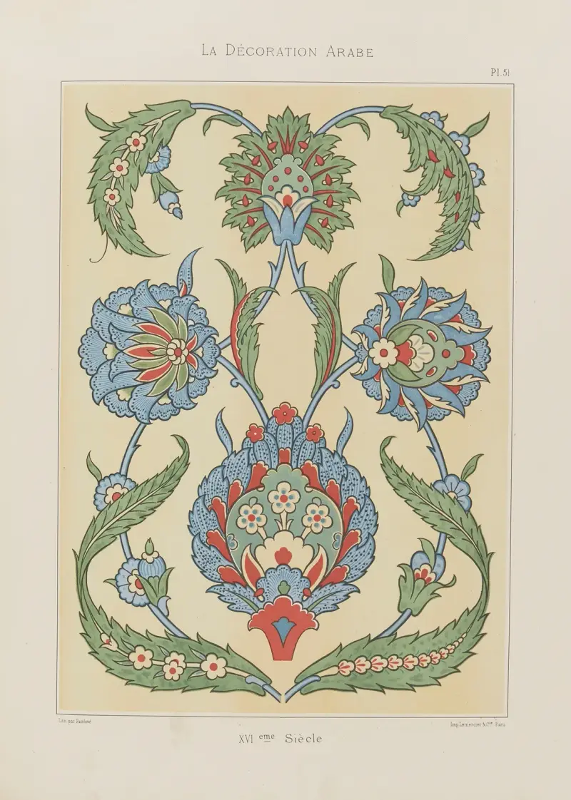 La Décoration arabe Pl.43 av Marpon et Flammarion